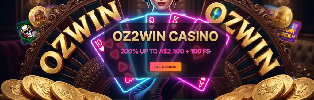 Oz2Win Casino Games Banner
