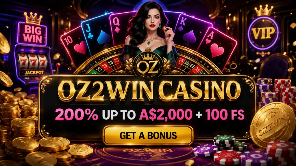 Oz2Win Casino Games Banner